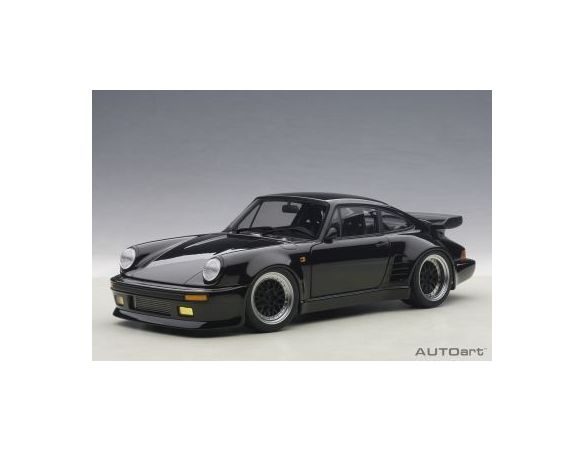Auto Art / Gateway AA78156 PORSCHE 911 (930) TURBO WANGAN MIDNIGHT BLACK BIRD 1:18 Modellino