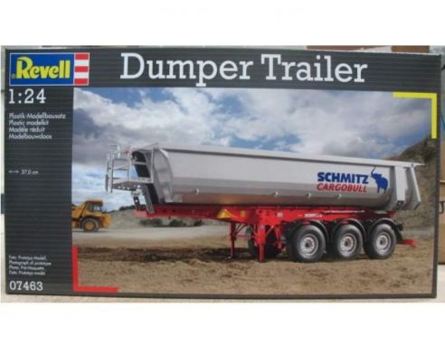 REVELL 07463 DUMPER TRAILER 1 :24 KIT  Modellino