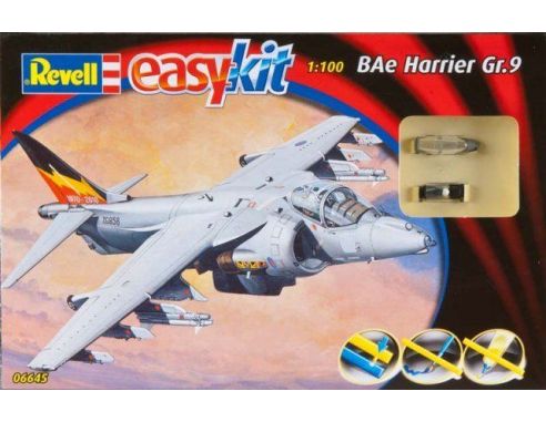 REVELL 06645 BAE HARRIER 1:100 KIT  Modellino