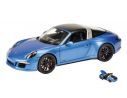 Schuco SH0394 PORSCHE 911 TARGA 4 GTS 2006 SAPHIRE BLUE 1:18 Modellino