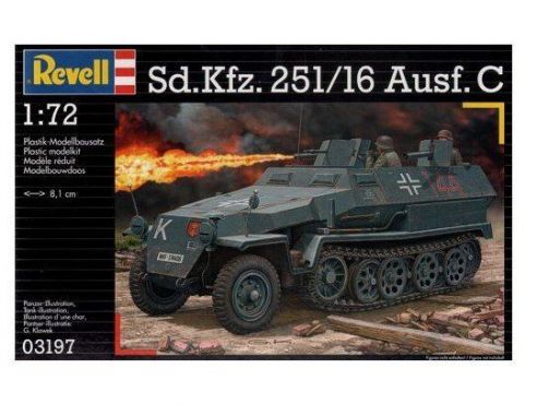 Revell 03197 SD.KFZ.251/16 AUSF. C 1:72 KIT Modellino