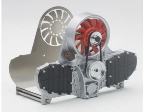 Auto Art / Gateway AA45577 RADIATORE PORTALETTERE ROSSO Modellino