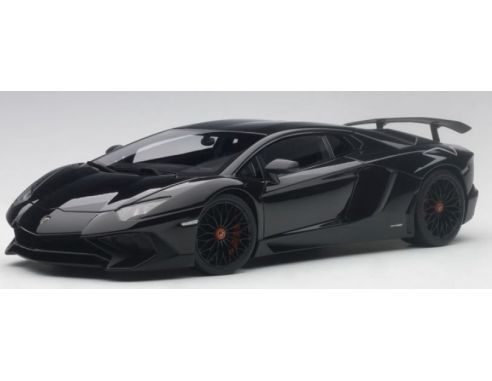 Auto Art / Gateway AA74556 LAMBORGHINI AVENTADOR LP750-4 SV 2015 GLOSS BLACK 1:18 Modellino