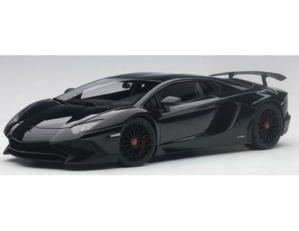 Auto Art / Gateway AA74556 LAMBORGHINI AVENTADOR LP750-4 SV 2015 GLOSS BLACK 1:18 Modellino