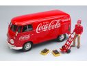 Motorcity Classics MCC424062 VW T1 TRANSPORTER 1963 COCA COLA + FIGURE 1:24 Modellino