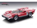 Tecnomodel TMD1858B ABARTH 2000 S N.23 SILVERSTONE 1969 ED SWART 1:18 Modellino