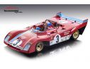 Tecnomodel TMD1862B FERRARI 312 PB N.3 WINNER NURBURGRING 1972 PETERSON-SCHENKENB 1:18 Modellino