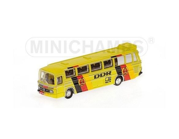 Minichamps PM169035184 MERCEDES BUS O302 MONDIALI CALCIO 1974 DDR 1:160 Modellino