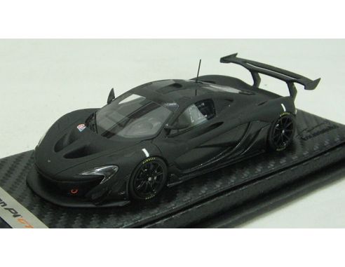 Tecnomodel TMD43EX06C MC LAREN P1 GTR RACE TEST 2015 BLACK VERSION LIM.35 1:43 Modellino