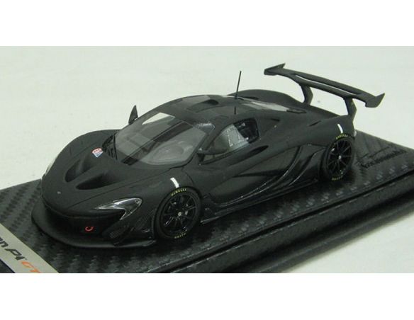 Tecnomodel TMD43EX06C MC LAREN P1 GTR RACE TEST 2015 BLACK VERSION LIM.35 1:43 Modellino
