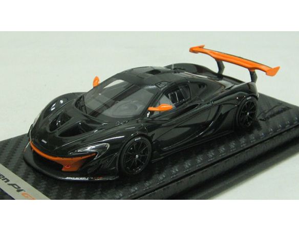 Tecnomodel TMD43EX06D MC LAREN P1 GTR BRITISH CANEPA GREEN W/ORANGE INSERT LIM.40 1:43 Modellino