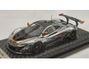 Tecnomodel TMD43EX06F MC LAREN P1 GTR CHROME AND GLOSS BLACK RACE VERSION LIM.50 1:43 Modellino