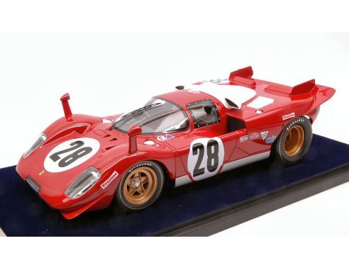 Looksmart LS1808A FERRARI 512 S N.28 3rd 24 H DAYTONA 1970 ANDRETTI-MERZARIO-ICKX 1:18 Modellino