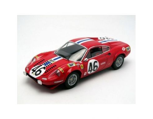 HOTWHEELS ELITE T6258 FERRARI DINO 246 GT 1972 1/18 Modellino