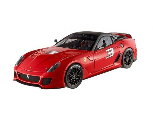 HOTWHEELS ELITE T6251 FERRARI 599 XX  VERSIONE CLIENTI N3 2009 1:18 Modellino