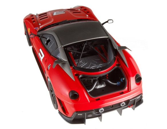 HOTWHEELS ELITE T6251 FERRARI 599 XX  VERSIONE CLIENTI N3 2009 1:18 Modellino