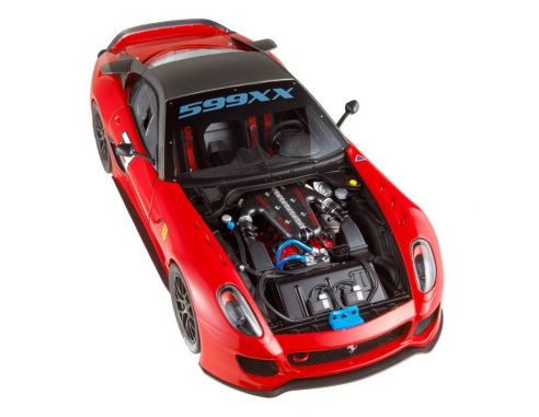 HOTWHEELS ELITE T6251 FERRARI 599 XX  VERSIONE CLIENTI N3 2009 1:18 Modellino