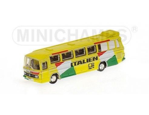 Minichamps PM169035187 MERCEDES BUS O321H 1974 NAZIONALE ITALIANA 1:160 Modellino