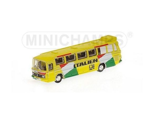Minichamps PM169035187 MERCEDES BUS O321H 1974 NAZIONALE ITALIANA 1:160 Modellino