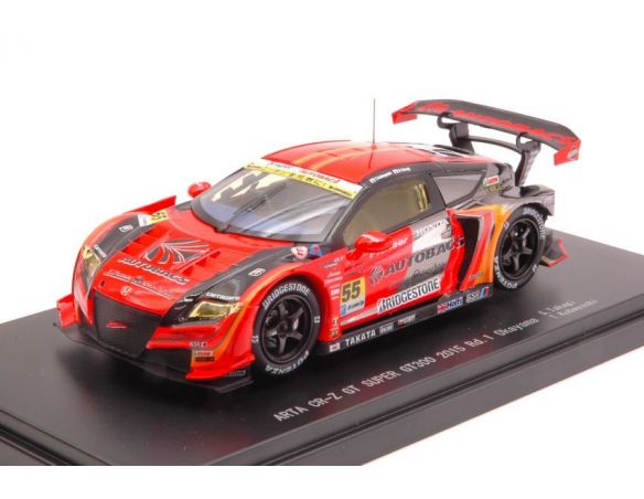 Ebbro EB45296 HONDA CRZ N.55 2nd OKAYAMA SUPER GT 300 2015 S.TAKAGI-T.KOBAYASHI 1:43 Modellino