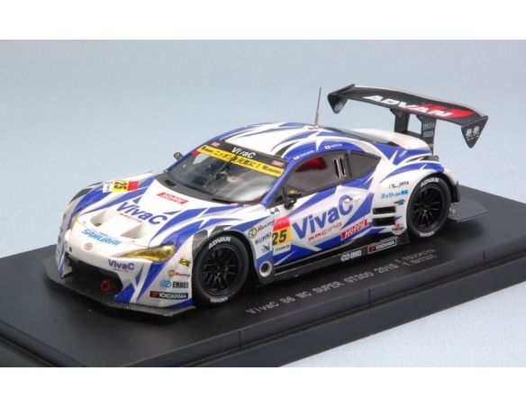 Ebbro EB45303 VivaC 86 MC N.25 WINNER SUGO SUPER GT 300 2015 T.TSUCHIYA-T.MATSUI 1:43 Modellino