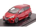 Ebbro EB45442 NISSAN NOTE e-POWER NISMO 2017 METALLIC RED 1:43 Modellino