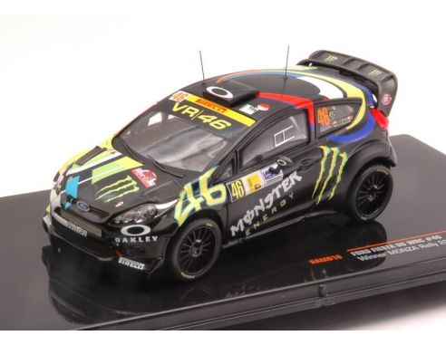 Ixo model RAM618 FORD FIESTA RS WRC N.46 WINNER RALLY MONZA 2012 ROSSI-CASSINA 1:43 Modellino