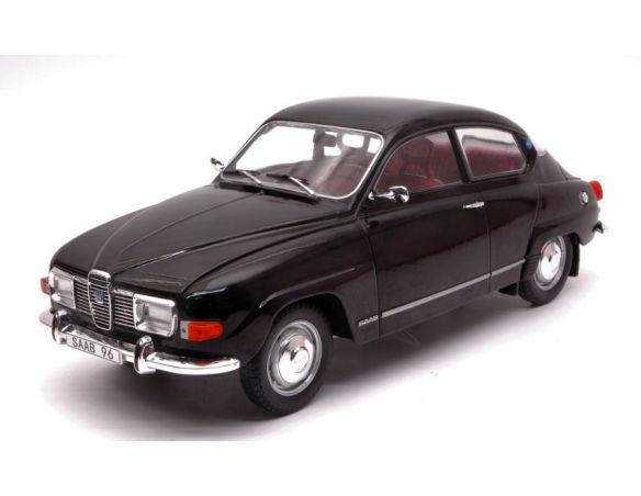 MODELCARGROUP MCG18063 SAAB 96 V4 1970-76 BLACK 1:18 Modellino