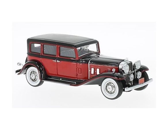 Neo Scale Models NEO46595 STUTZ SV 16 RED/BLACK 1933 1:43 Modellino