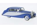 Neo Scale Models NEO47140 ROLLS ROYCE SILVER WRAITH EMPRESS LIMOUSINE BY HOPPER BLU/GREY 1956 1:43 Modellino