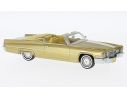 Neo Scale Models NEO47145 CADILLAC DE VILLE CONVERTIBLE GOLD 1970 1:43 Modellino