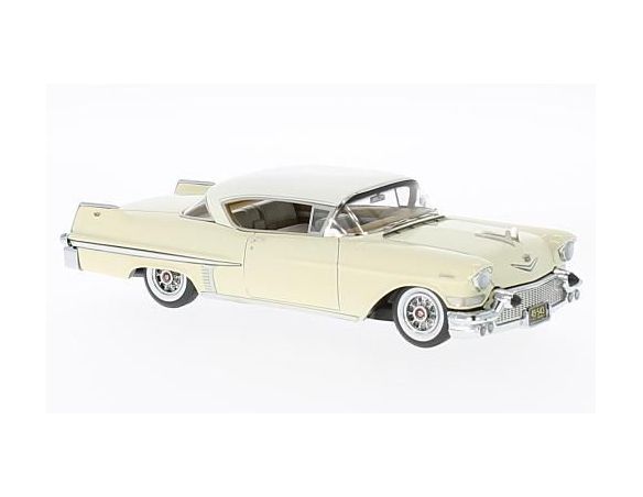 Neo Scale Models NEO49543 CADILLAC SERIES 62 HARDTOP COUPE' BEIGE 1957 1:43 Modellino
