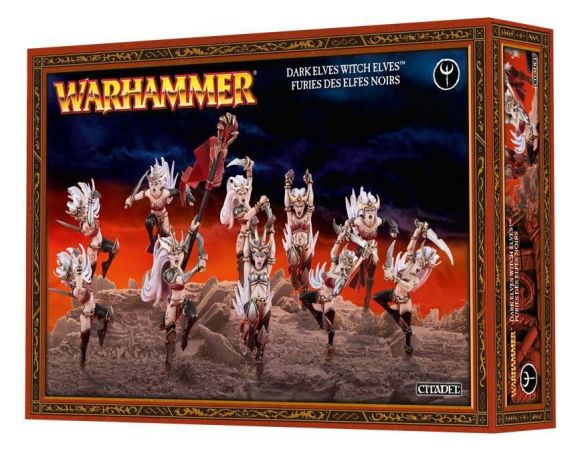 Games Workshop Warhammer 85-10  DARK ELVES WITCH ELVES Personaggi