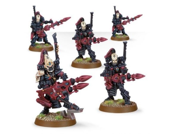 Games Workshop Warhammer 46-42 ELDAR TETRE MIETITORI Personaggi