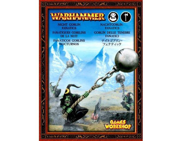 Games Workshop Warhammer 89-24 GOBLIN DELLE TENEBRE FANATICI Personaggi