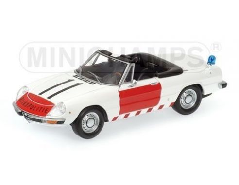 Minichamps PM180120994 ALFA ROMEO 2000 SPIDER RIJKSPOLIT.1:18 Modellino