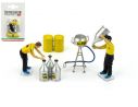 Brumm BMF090 SET BENZINE 2 MECCANICI + ACCESSORI Modellino