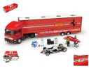 Brumm BMTS05P TRANSPORTER SET FIAT IVECO S.MARINO GP 1982+126 C2 N.27 APR.LIM.50 1:43 Modellino