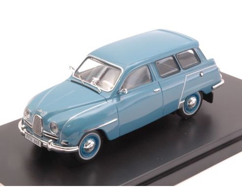 Protar PRXD451 SAAB 95 BLUE 1:43 Modellino