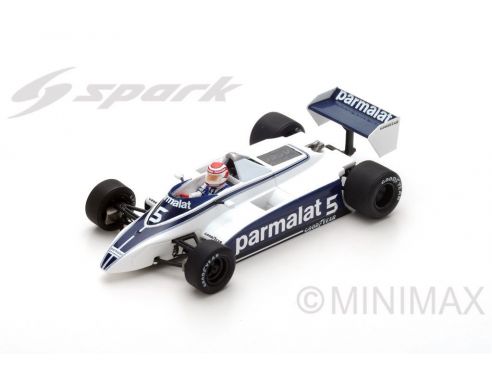 Spark Model S4790 BRABHAM BT49 NELSON PIQUET 1980 N.5 WINNER LONG BEACH GP 1:43 Modellino
