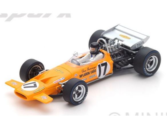 Spark Model S4844 MC LAREN M14A D.GURNEY 1970 N.17 6th FRENCH GP 1:43 Modellino