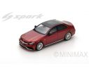 Spark Model S4914 MERCEDES AMG C63S 2016 PRUNE METALLIC W/BLACK ROOF 1:43 Modellino