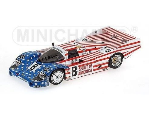 Minichamps PM180866508 PORSCHE 956L N.8 3rd LM 1986 FOLLMER-MORTON-MILLER 1:18 Modellino