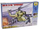 Zvezda 7293 attacco sovietico Mi-24V - Hind  1:72 Kit Modellino