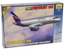 Zvezda 7009 Sukhoi Superjet 100 - Civil Airliner 1:144 Kit Modellino