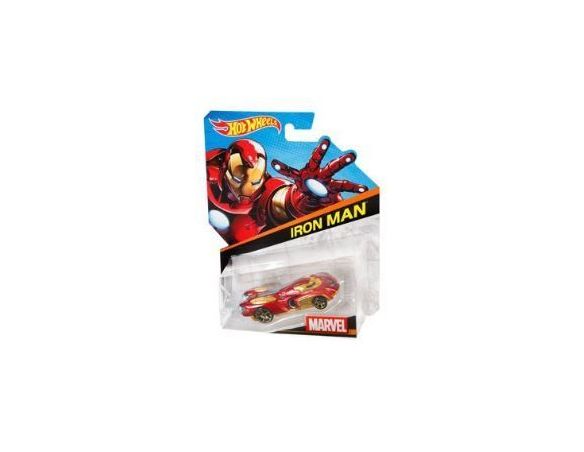 Hot Wheels HWBDM74 IRON MAN CAR MARVEL BLISTER 1:64 Modellino