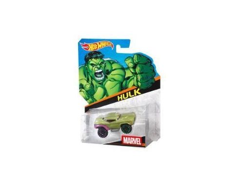 Hot Wheels HWBDM76 HULK CAR MARVEL BLISTER 1:64 Modellino