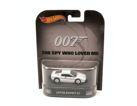 Hot Wheels HWCFR26 LOTUS ESPRIT S1 007 THE SPY WHO LOVED ME 1:64 Modellino