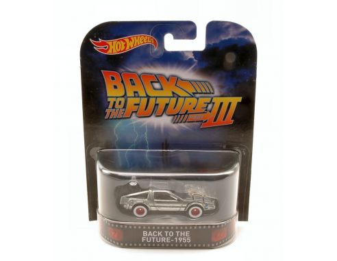 Hot Wheels HWCFR30 DE LOREAN 1955 BACK TO THE FUTURE III 1:64 Modellino