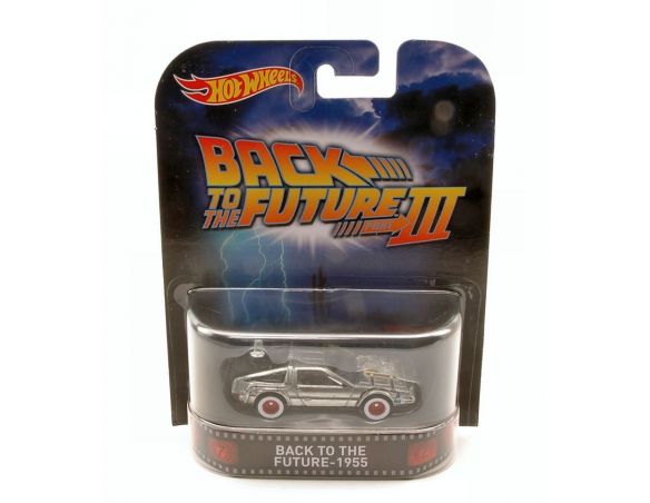 Hot Wheels HWCFR30 DE LOREAN 1955 BACK TO THE FUTURE III 1:64 Modellino